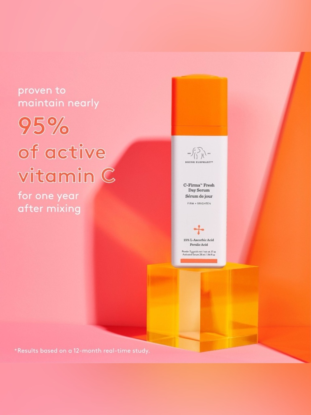 Drunk Elephant C-Firma™ Fresh Day Serum (Full Size) firm + brighten
New in box - Picture 5 of 11